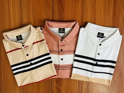 New China Step Polo Shirt 3pcs Combo