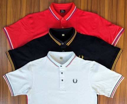 Super Comfortable Cotton fabrics Polo Shirt 3 pcs Combo