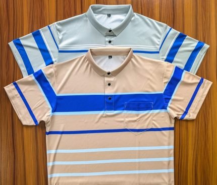 Delight PP Fabrics Polo Shirt 2 Pcs Combo