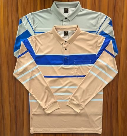 Gentle Club Delight Full Sleeve Polo Shirt 2 Pcs Combo-550